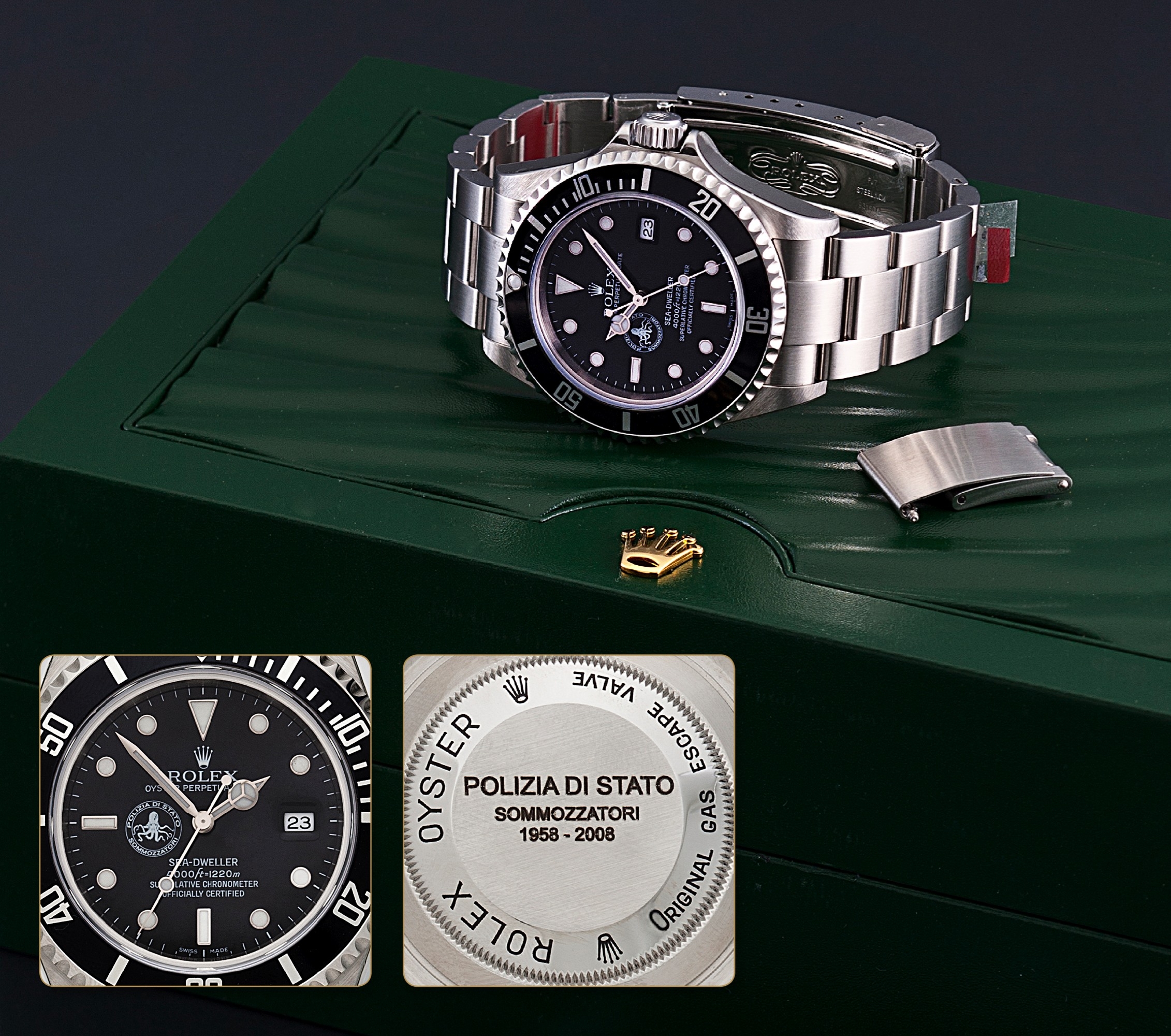 Rolex 16600 Polizia di Stato : Sea-Dweller 16600 Polizia di Stato
