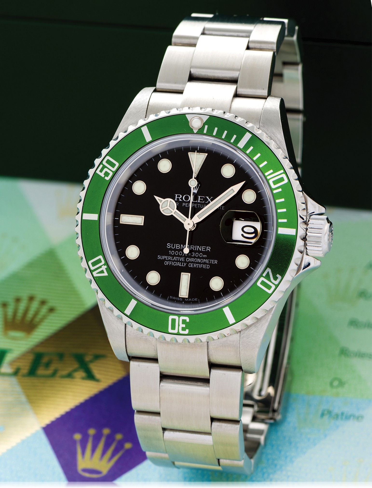 Rolex 16610LV MK6 : Submariner Date 16610 LV Mark 6