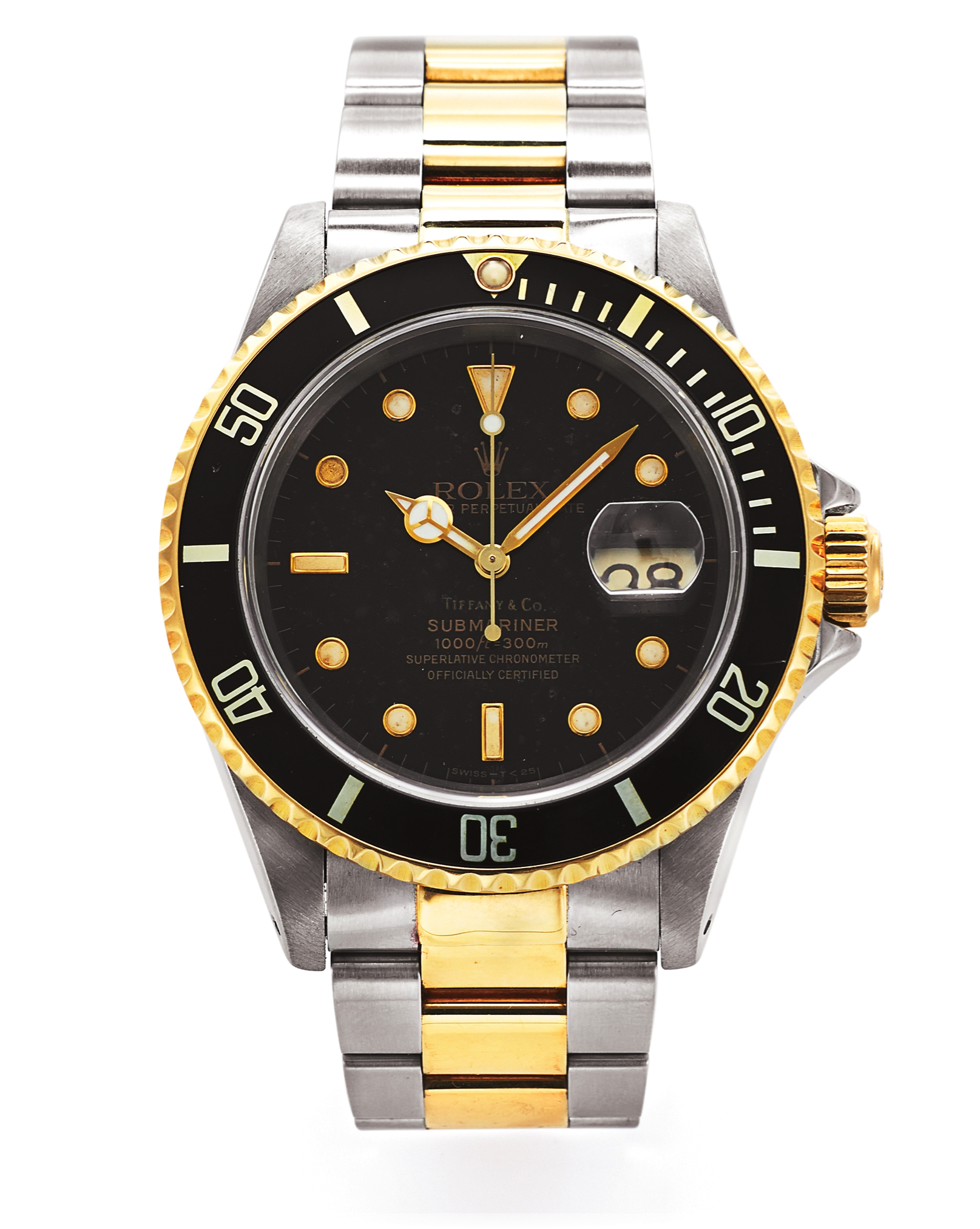 Rolex 16613 Black Tiffany Tritium : Submariner Date 16613 Black Tiffany Tritium