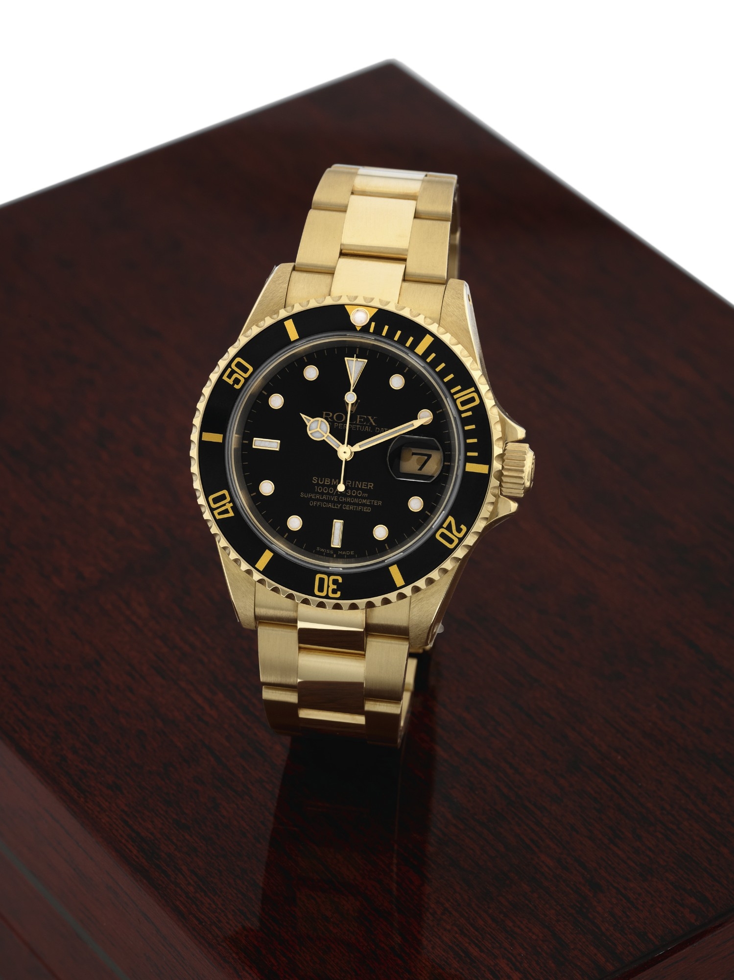 Rolex 16618 Black SuperLuminova : Submariner 16618 Black SuperLuminova