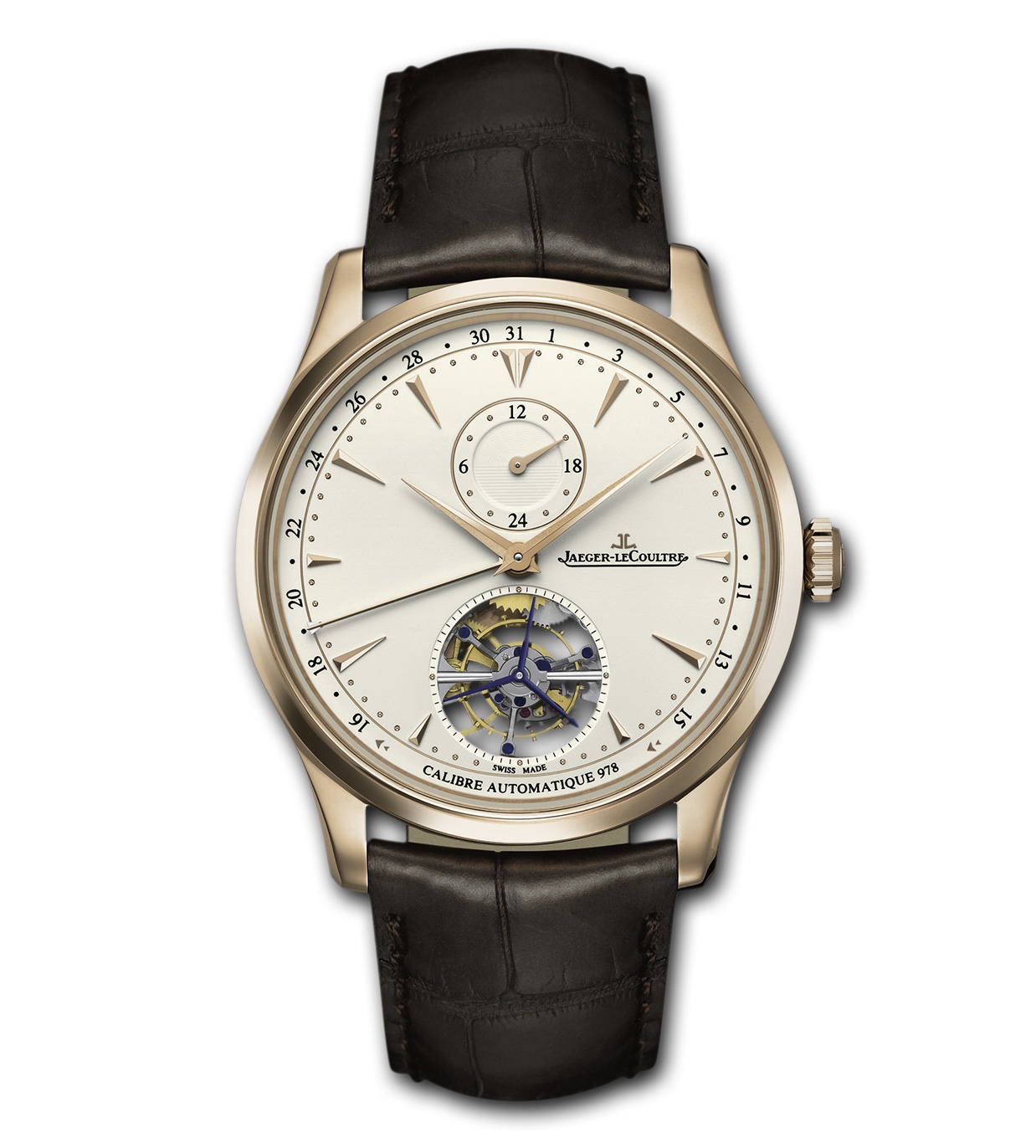 Jaeger-LeCoultre 1662510 : Master Grande Tradition à Tourbillon 43 Pink Gold