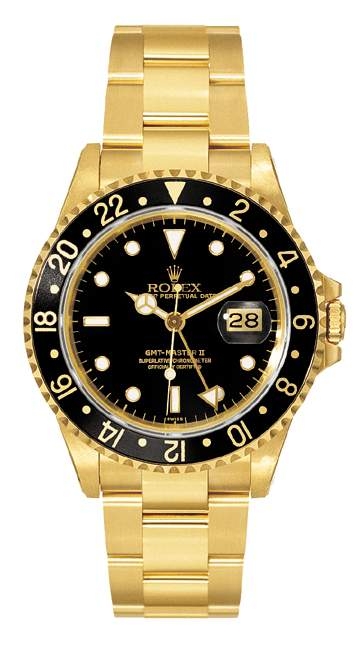 Rolex 16718 : GMT-Master II 16718 Yellow Gold