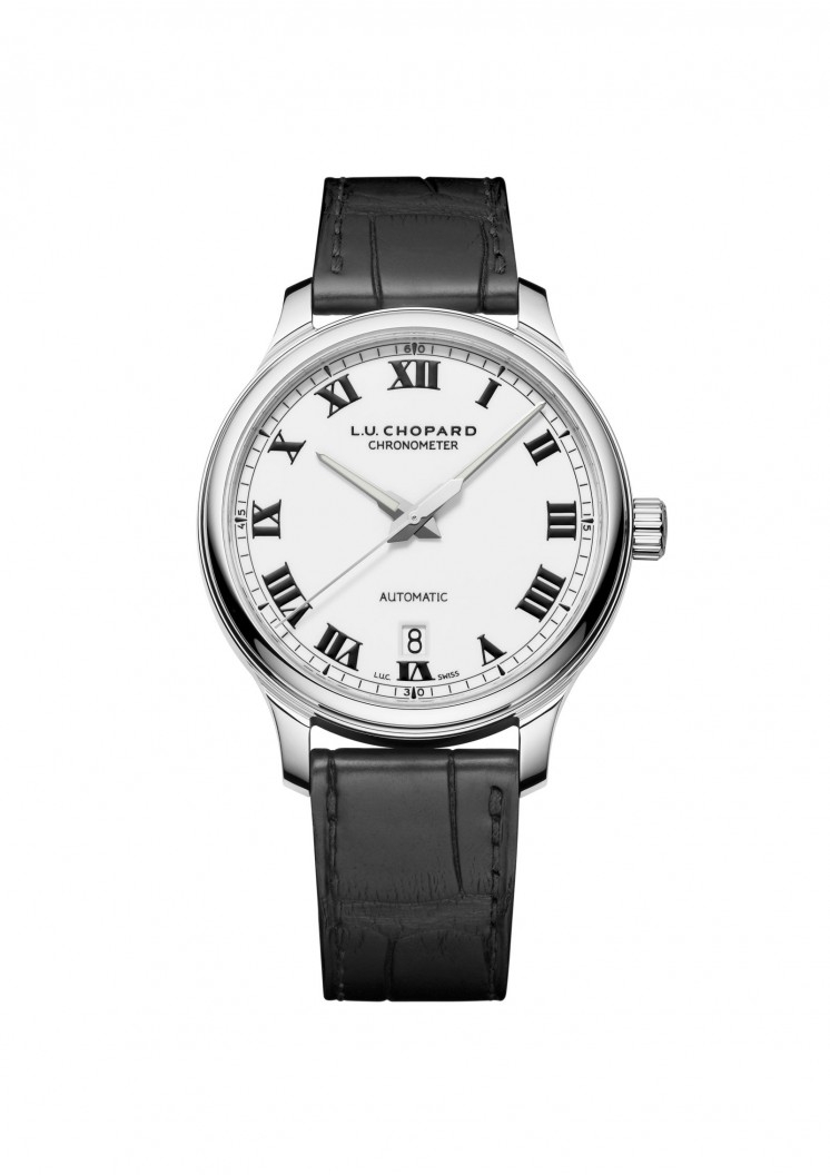 Chopard 168558-3002 : L.U.C 1937 Stainless Steel / White