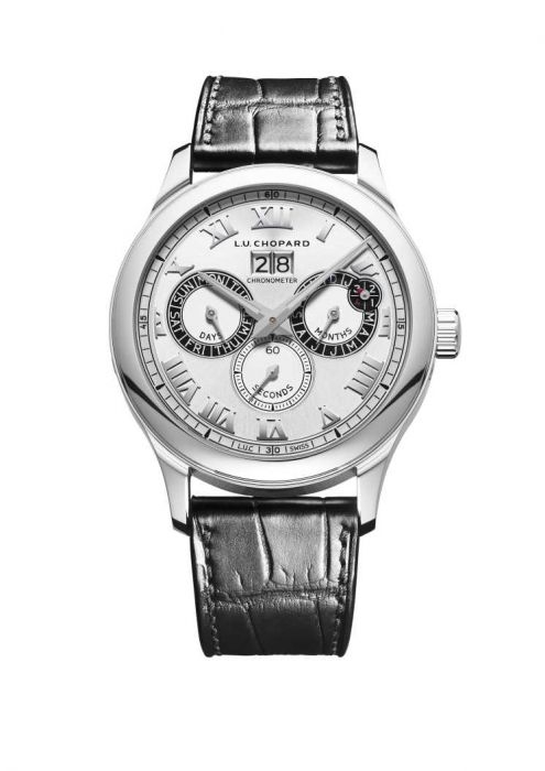 Chopard 168561-3001 : L.U.C Perpetual Twin Stainless Steel / Silver