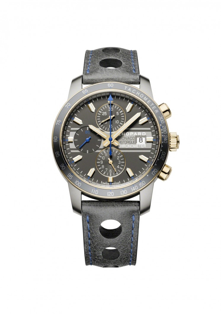 Chopard 168992-9001 : Grand Prix de Monaco Historique 2012 Race Edition Gold Bezel