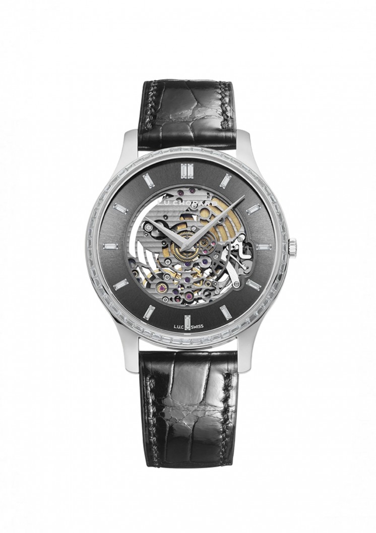 Chopard 171936-1001 : L.U.C XPS White Gold Skeletec Diamond