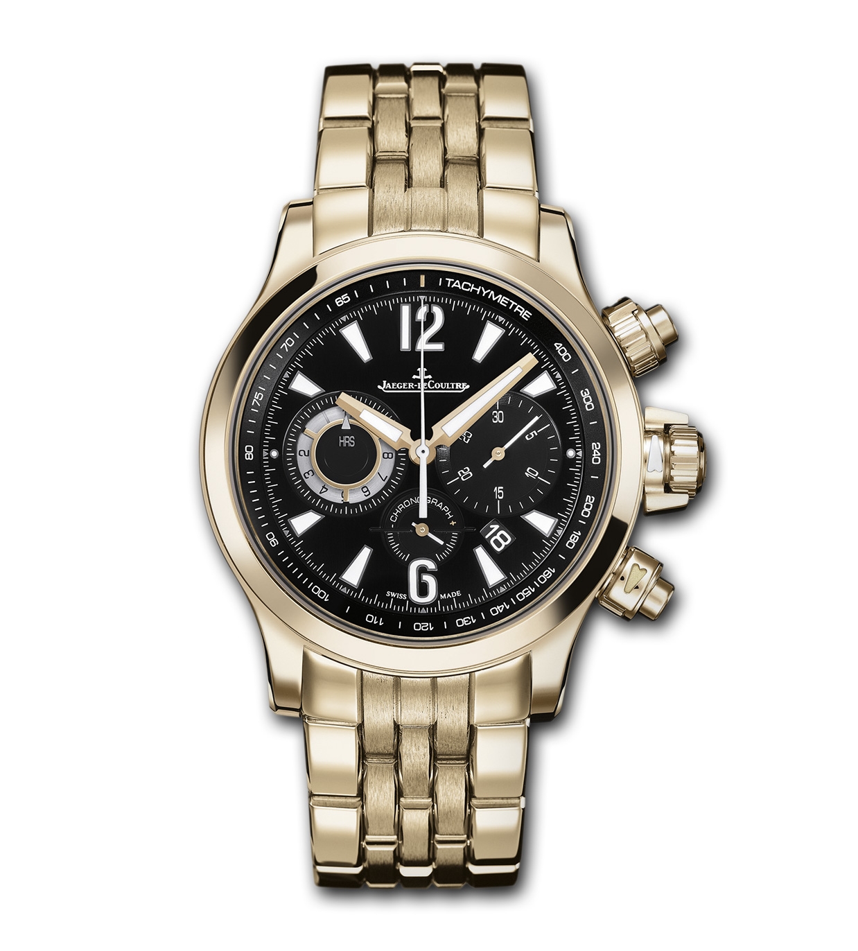 Jaeger-LeCoultre 1752121 : Master Compressor Chronograph Pink Gold Bracelet