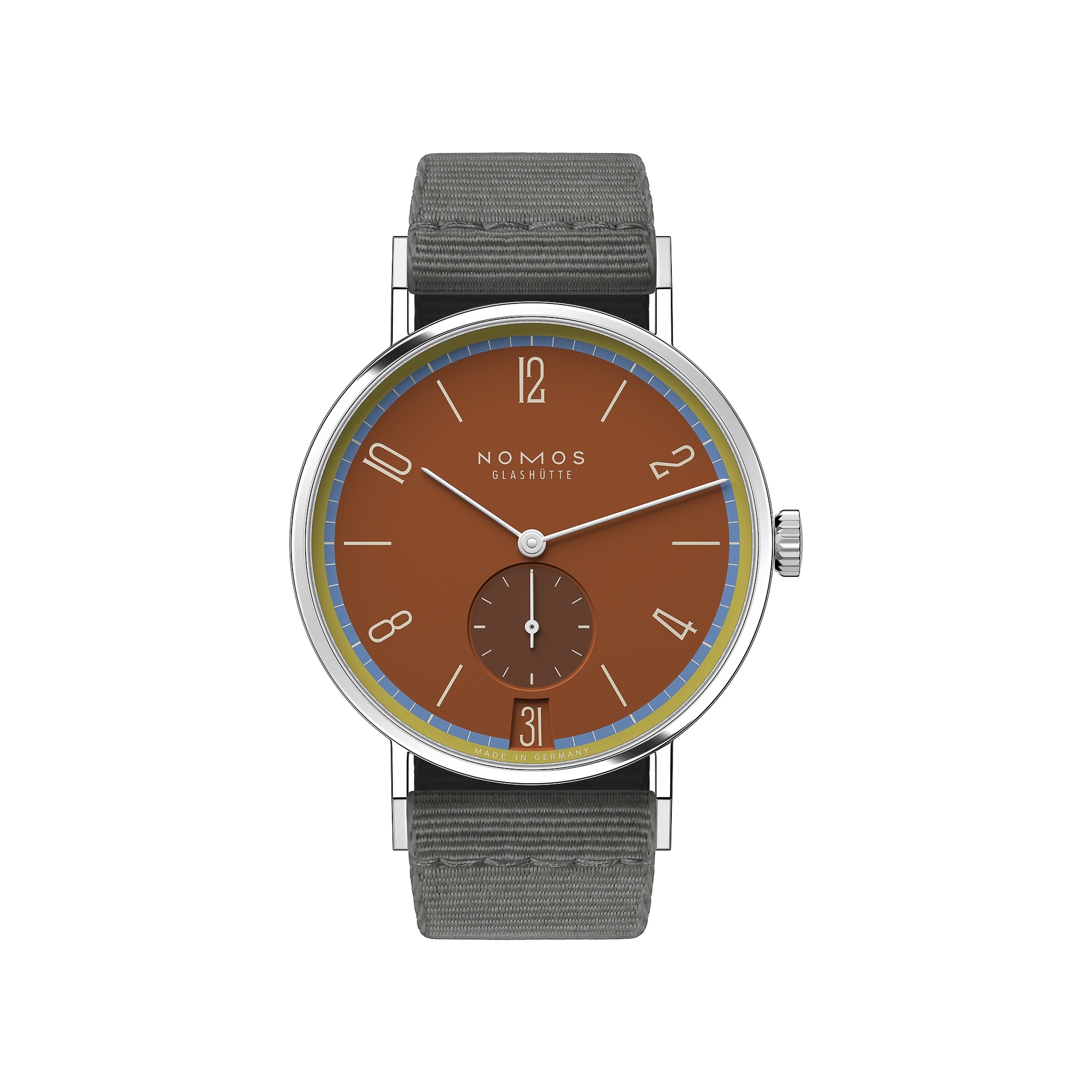 Nomos Glashütte 179.S28 : Tangente 38 Datum Sportbunt