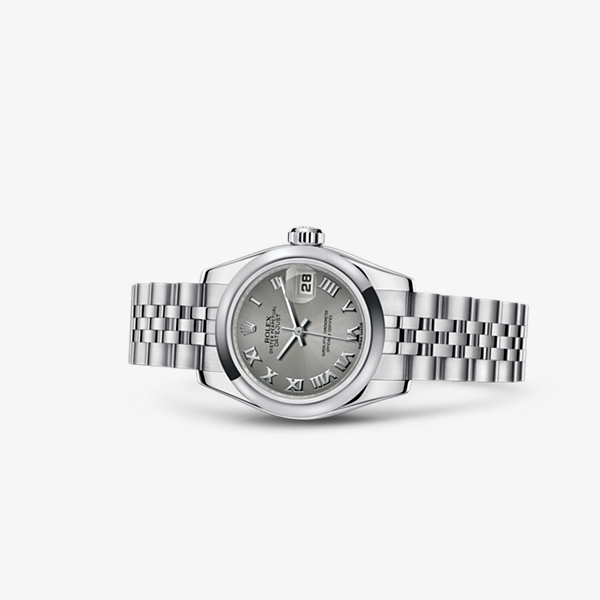 Rolex 179160-0036 : Lady-Datejust 26 Rhodium Jubilee