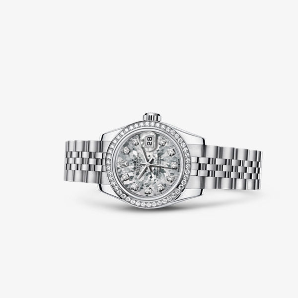 Rolex 179384-0010 : Lady-Datejust 26 Diamond Gold Crystals Jubilee