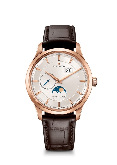 Zenith 18.2143.691/01.C498 : Elite Moonphase Rose Gold