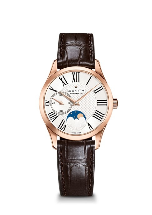 Zenith 18.2310.692/02.C709 : Elite Ultra Thin Lady Moonphase Rose Gold / Roman
