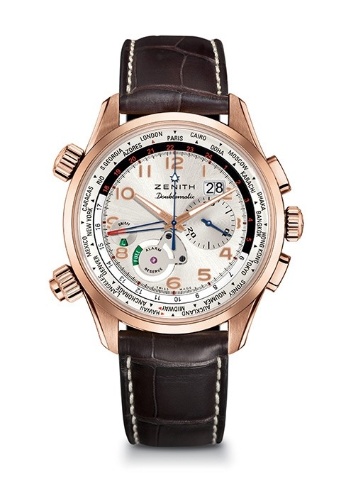 Zenith 18.2400.4046/01.C721 : El Primero Doublematic Gold