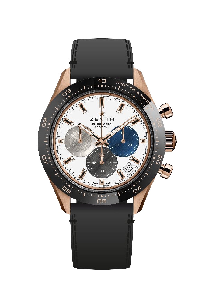 Zenith 18.3100.3600/69.C920 : Chronomaster Sport Rose Gold / White / Calf