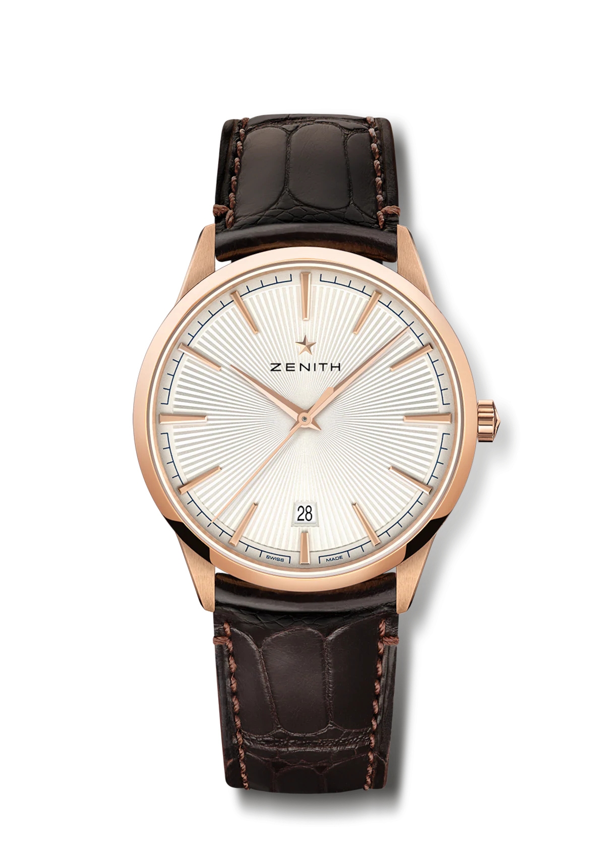 Zenith 18.3100.670/01.C920 : Elite Classic 40 Rose Gold / Silver