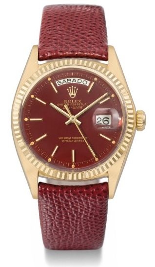 Rolex 1803 Oxblood : Day-Date 1803