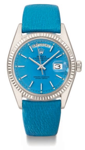 Rolex 1803 Stella Blue : Day-Date 1803