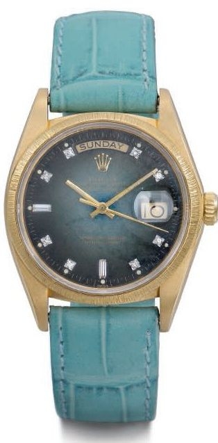 Rolex 18078 Vignette Blue : Day-Date 18078