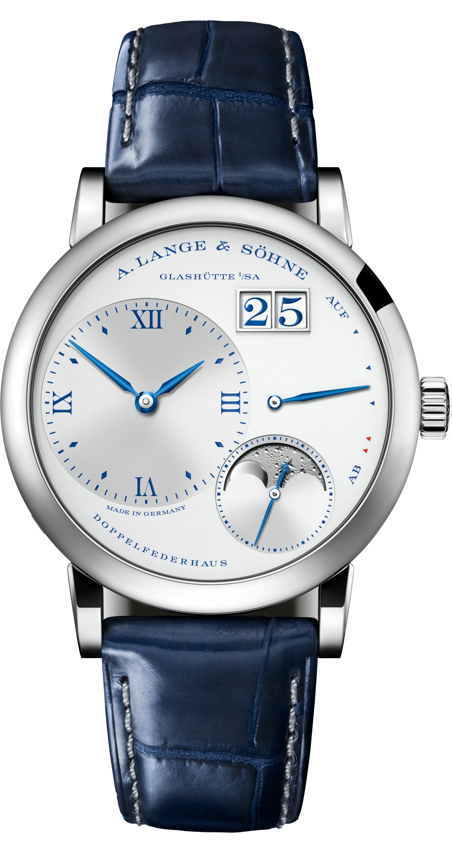 A. Lange & Söhne 182.066 : Kleine Lange 1 Moonphase White Gold / 25th Anniversary