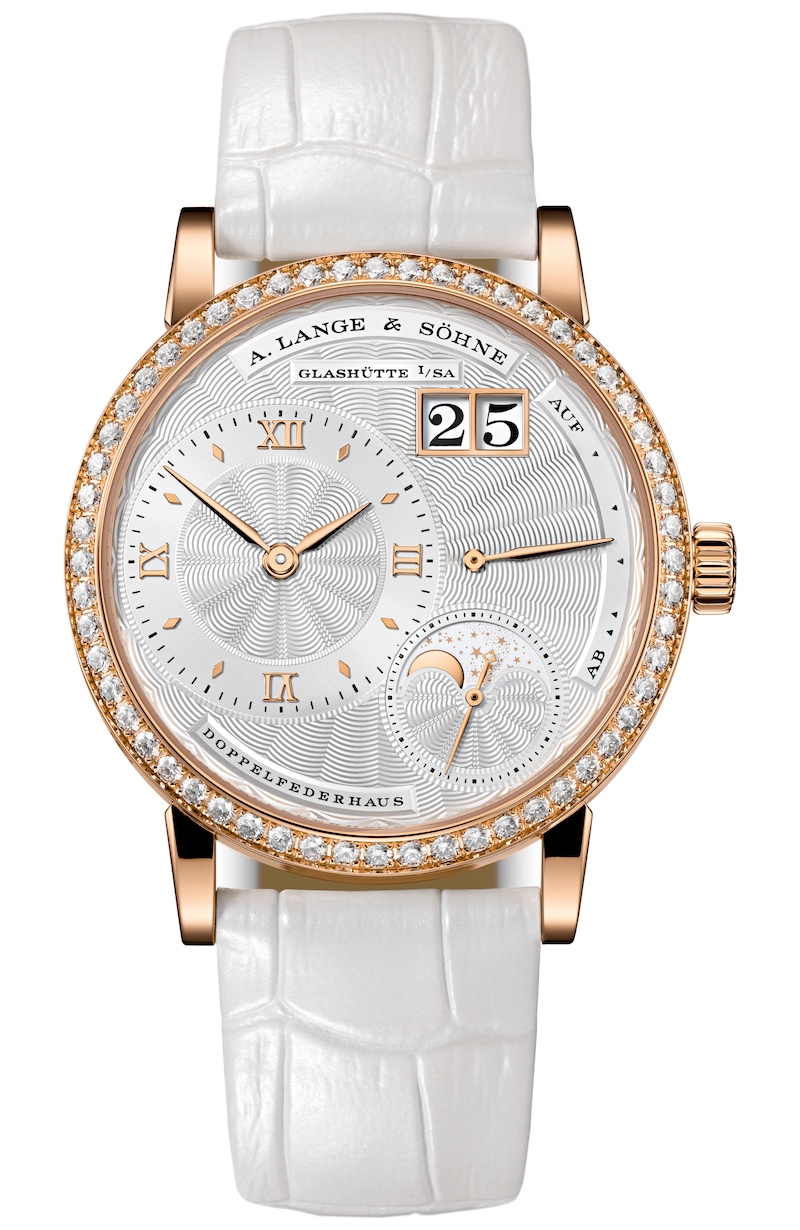 A. Lange & Söhne 182.830 : Kleine Lange 1 Moonphase Pink Gold / Silver