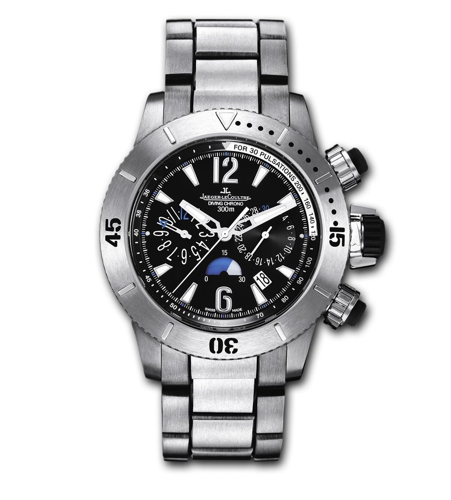 Jaeger-LeCoultre 186T170 : Master Compressor Diver Chronograph Titanium / Bracelet