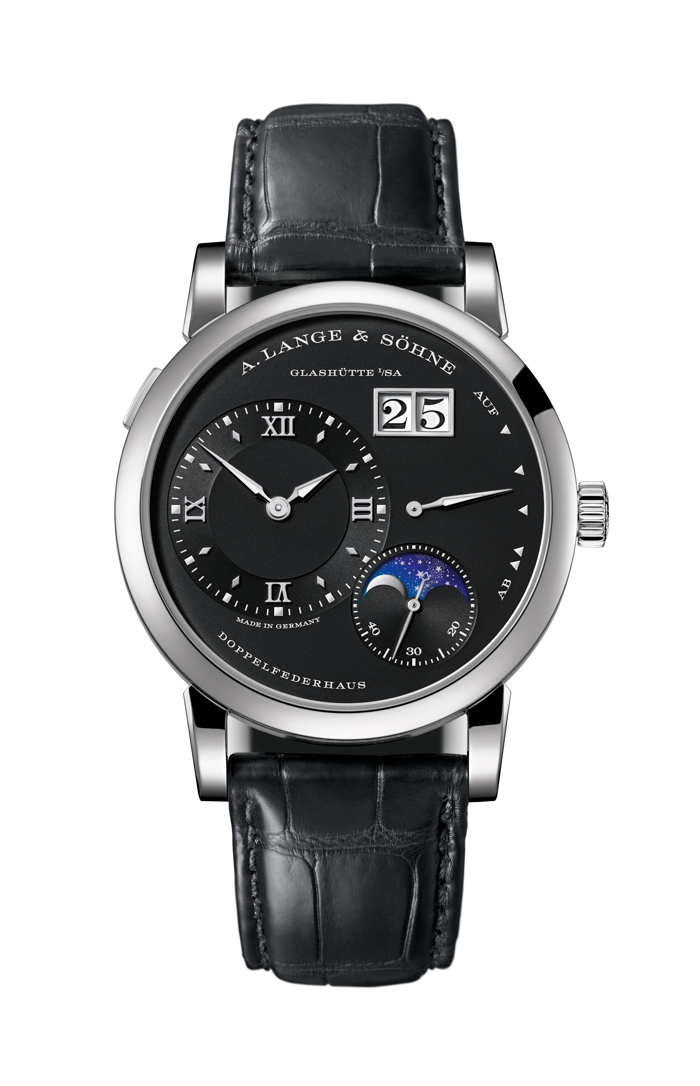 A. Lange & Söhne 190.029 : Lange 1 Moonphase Day / Night White Gold / Black