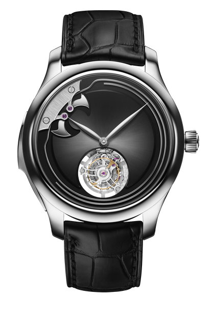 H. Moser & Cie 1903-0200 : Endeavour Tourbillon Minute Repeater White Gold / Black Concept