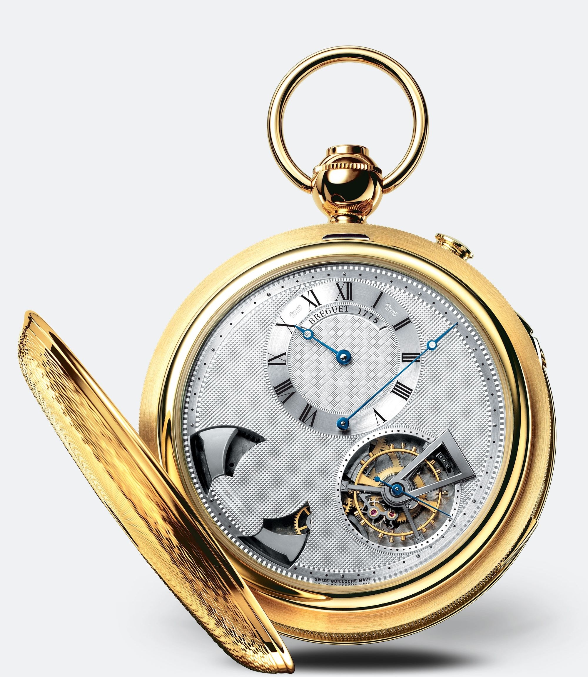 Breguet 1907BA/12 : Pocket Watch Grande Sonnerie 1907 Yellow Gold / Silver