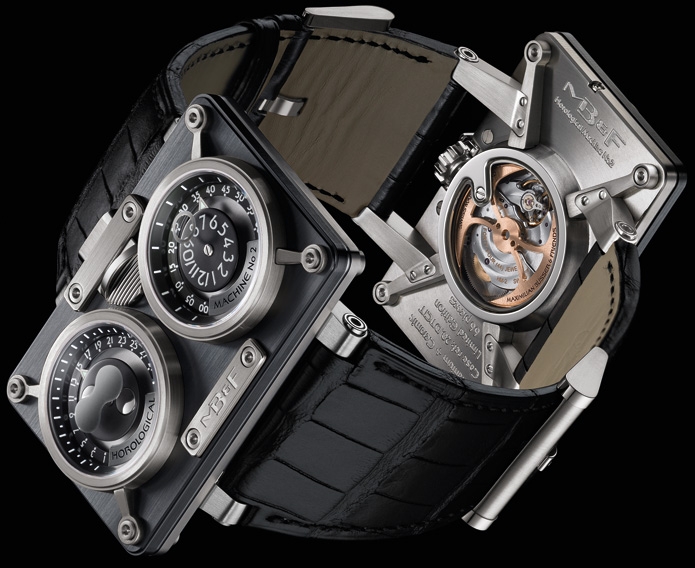 MB&F 20.DCTTL.B : Horological Machine N°2 HM2 Ceramic & Titanium