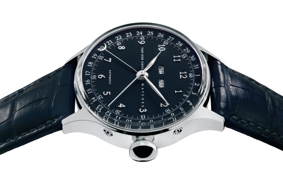Van der Gang Watches 20007 : 20007 Stainless Steel / Black