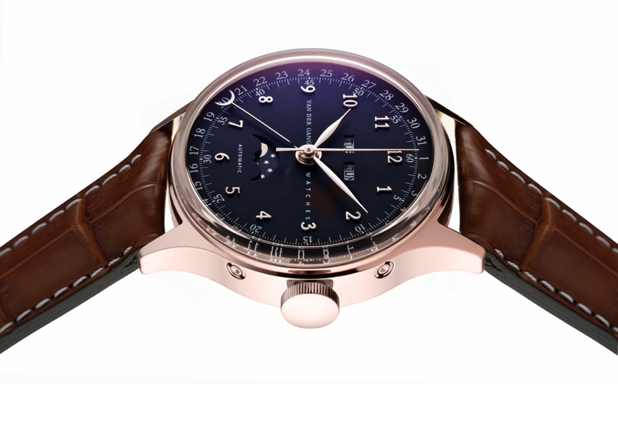 Van der Gang Watches 20012M : 20012M Rose Gold / Black