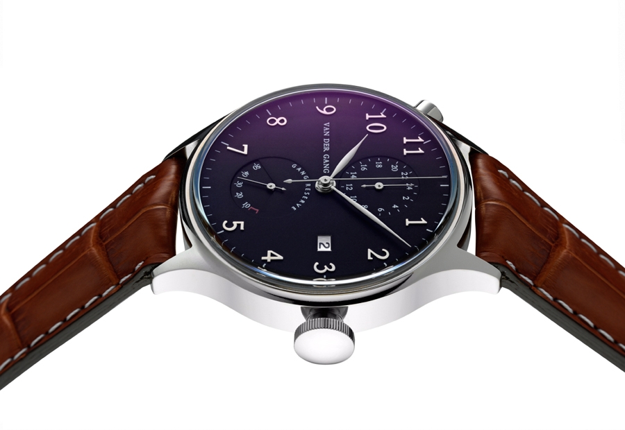 Van der Gang Watches 20014 : 20014 Stainless Steel / Black