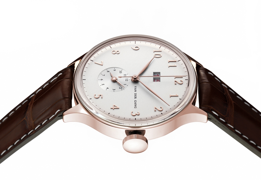 Van der Gang Watches 20015 : 20015 Rose Gold / Silver