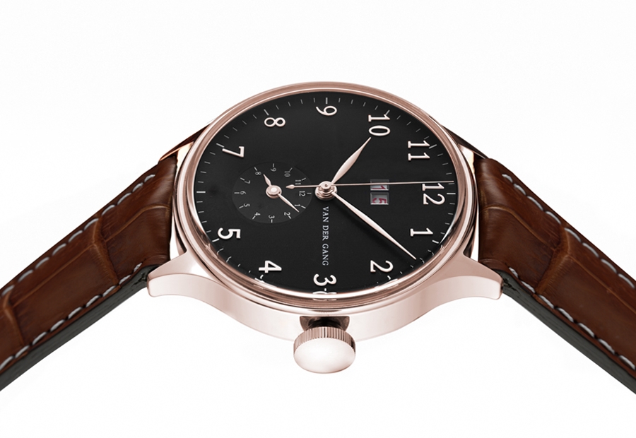 Van der Gang Watches 20017 : 20017 Rose Gold / Black