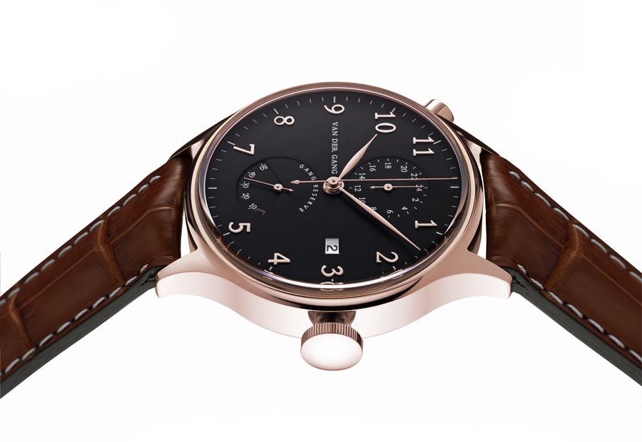 Van der Gang Watches 20018 : 20018 Rose Gold / Black