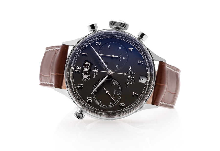 Van der Gang Watches 20022 : 20022 Stainless Steel / Black