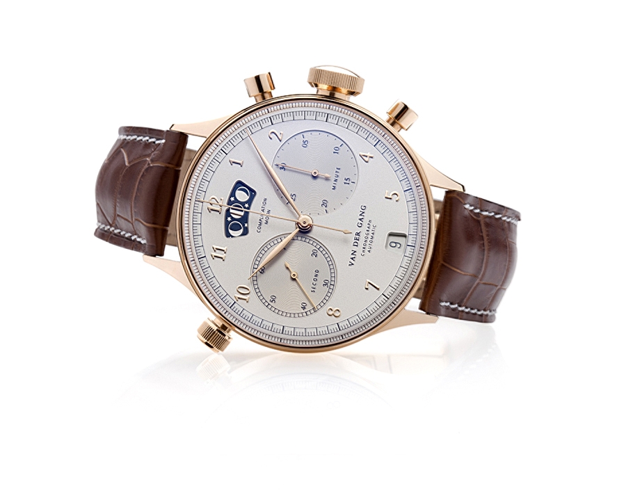 Van der Gang Watches 20024 : 20024 Rose Gold / Silver