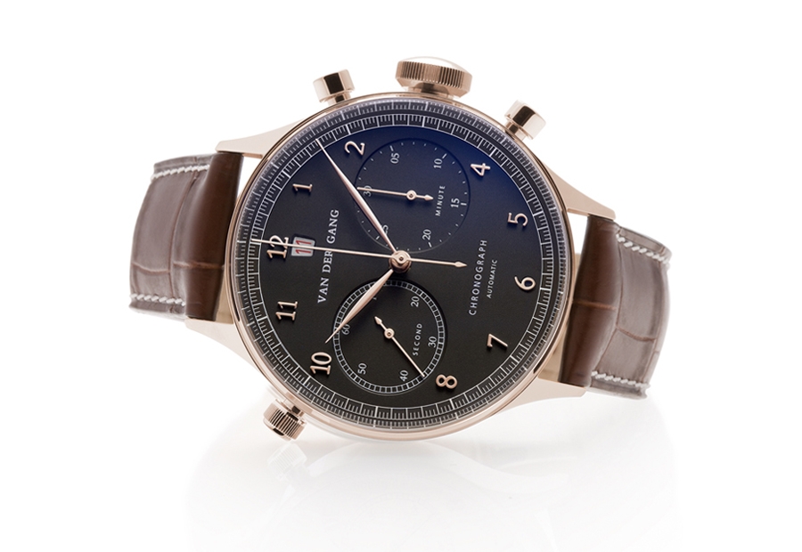 Van der Gang Watches 20025 : 20025 Rose Gold / Black