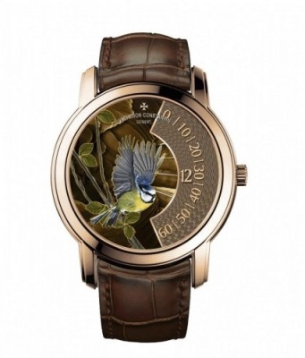 Vacheron Constantin 2010C/000R-B682 : Les Cabinotiers The Singing Birds - Blue Tit