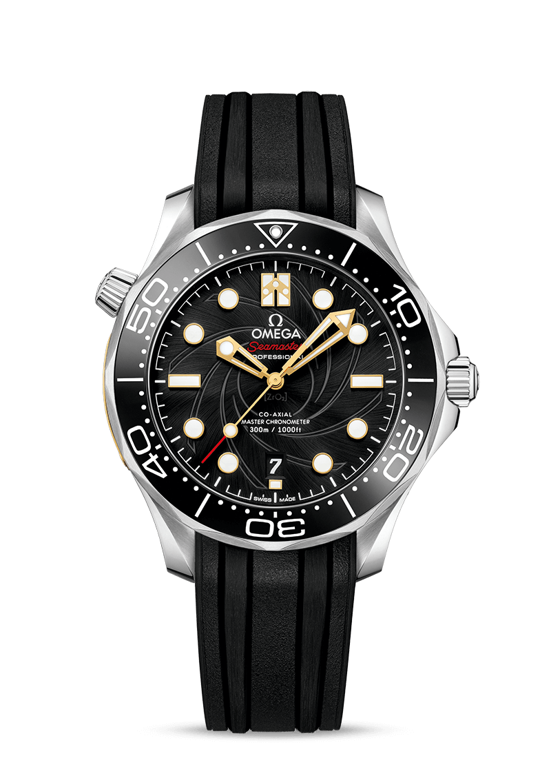 Omega 210.22.42.20.01.004 : Seamaster Diver 300M Master Co-Axial 42 Stainless Steel / James Bond
