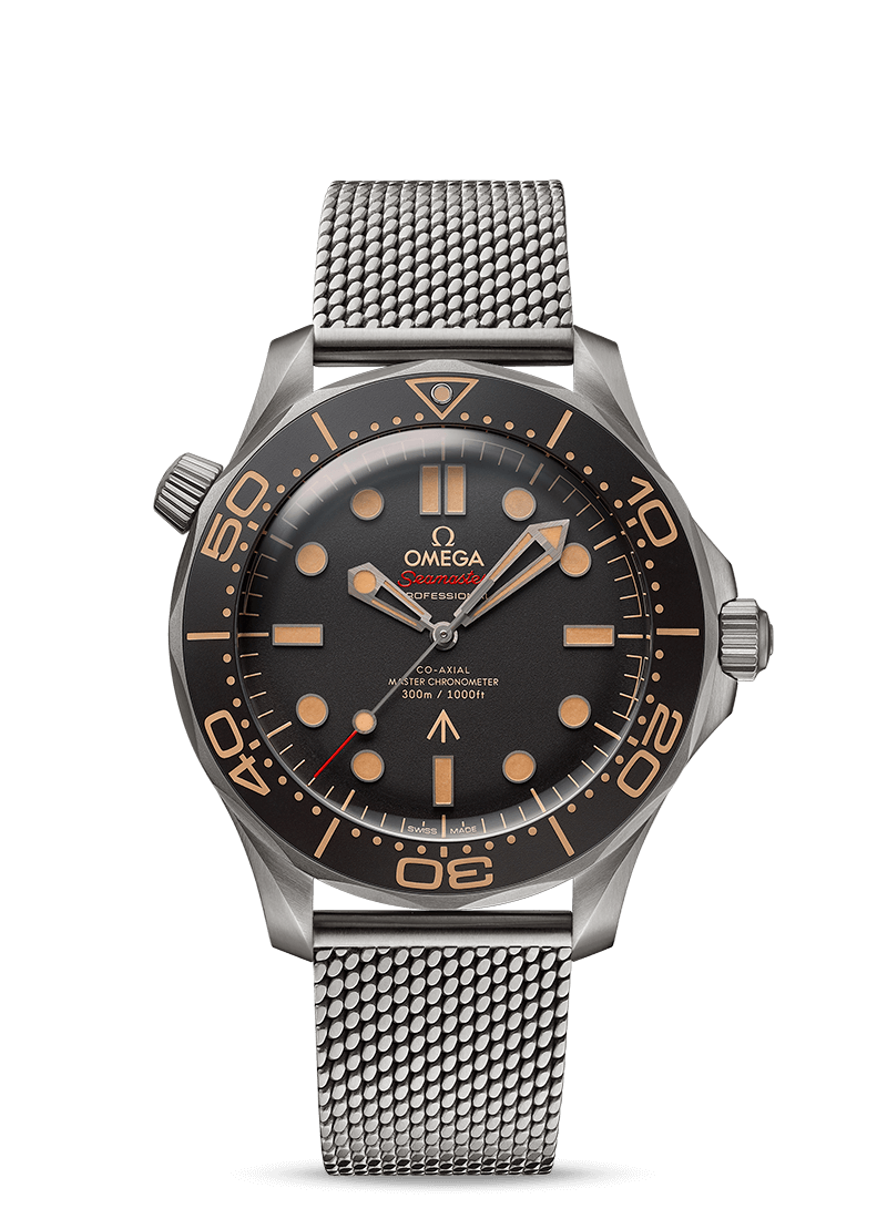 Omega 210.90.42.20.01.001 : Seamaster Diver 300M Master Co-Axial 42 James Bond No Time to Die / Bracelet