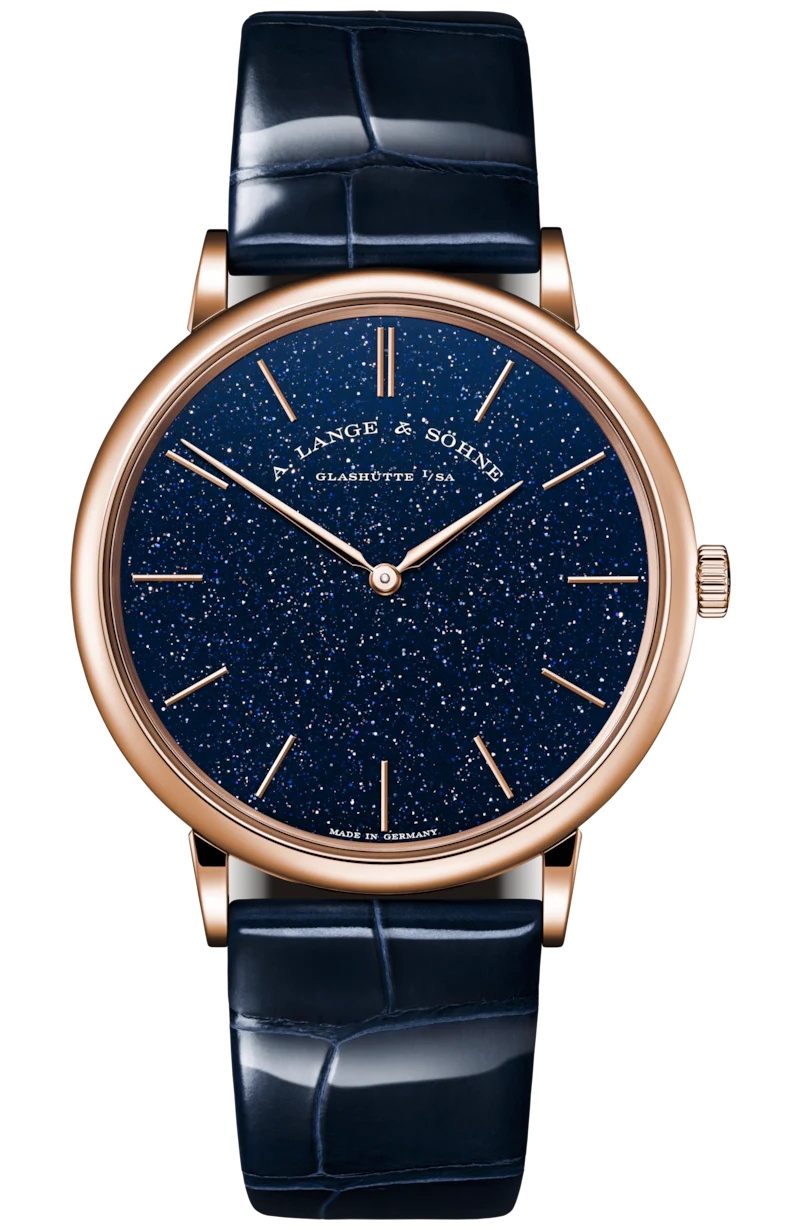 A. Lange & Söhne 211.088 : Saxonia Thin Pink Gold / Aventurine