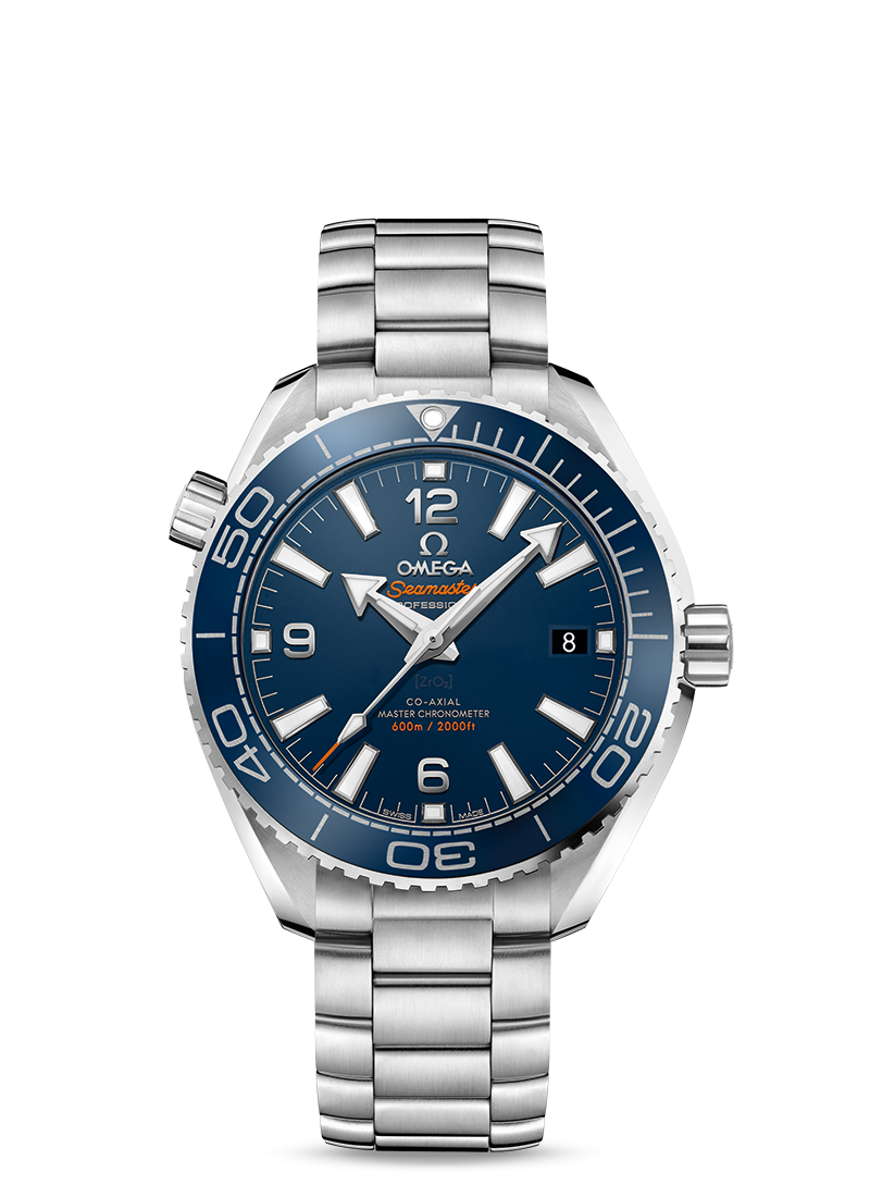 Omega 215.30.40.20.03.001 : Seamaster Planet Ocean 600M Co-Axial 39.5 Master Chronometer Stainless Steel / Blue / Bracelet