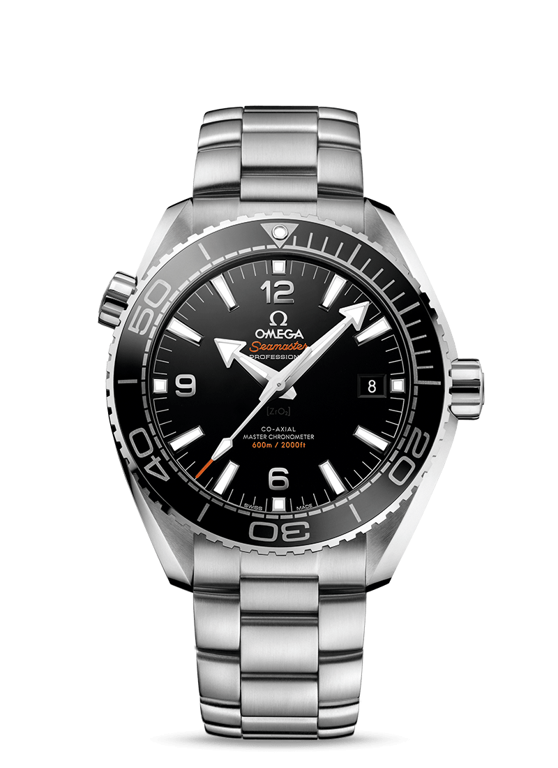 Omega 215.30.44.21.01.003 : Seamaster Planet Ocean 600M Co-Axial 43.5 Master Chronometer Stainless Steel / Black / Bracelet / NOCS