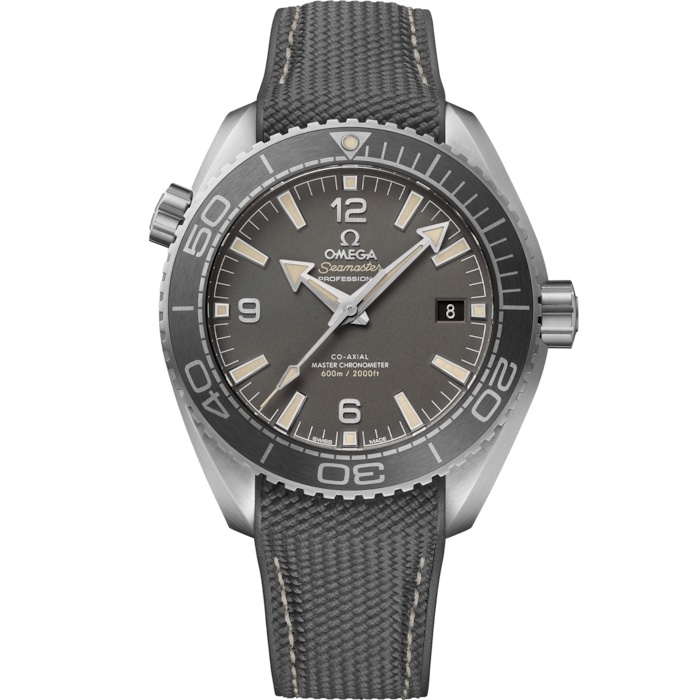 Omega 215.32.44.21.01.002 : Seamaster Planet Ocean 600M Co-Axial 43.5 Master Chronometer Stainless Steel / Green / Rubber