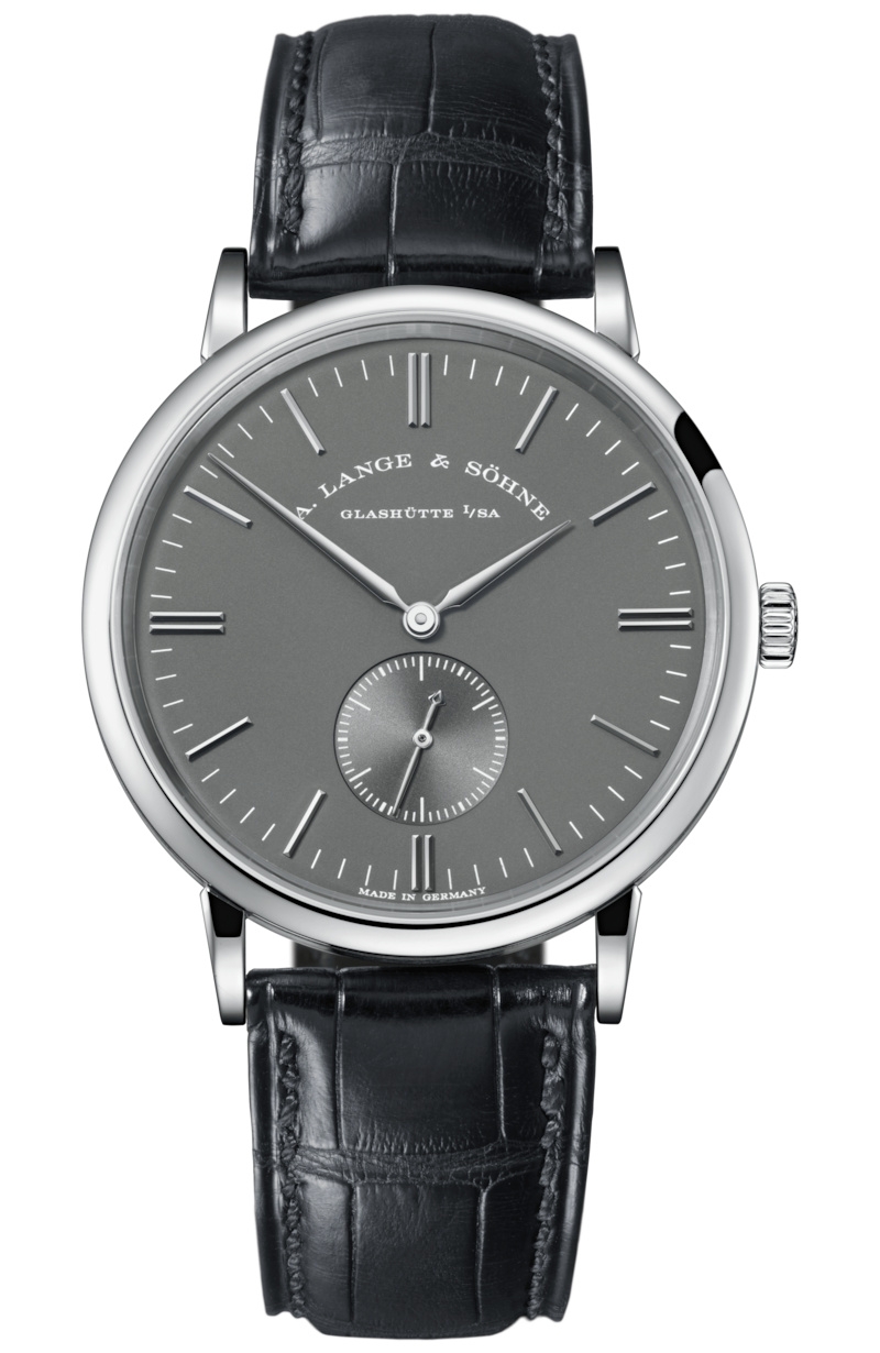 A. Lange & Söhne 216.027 : Saxonia White Gold / Grey / Boutique Edition