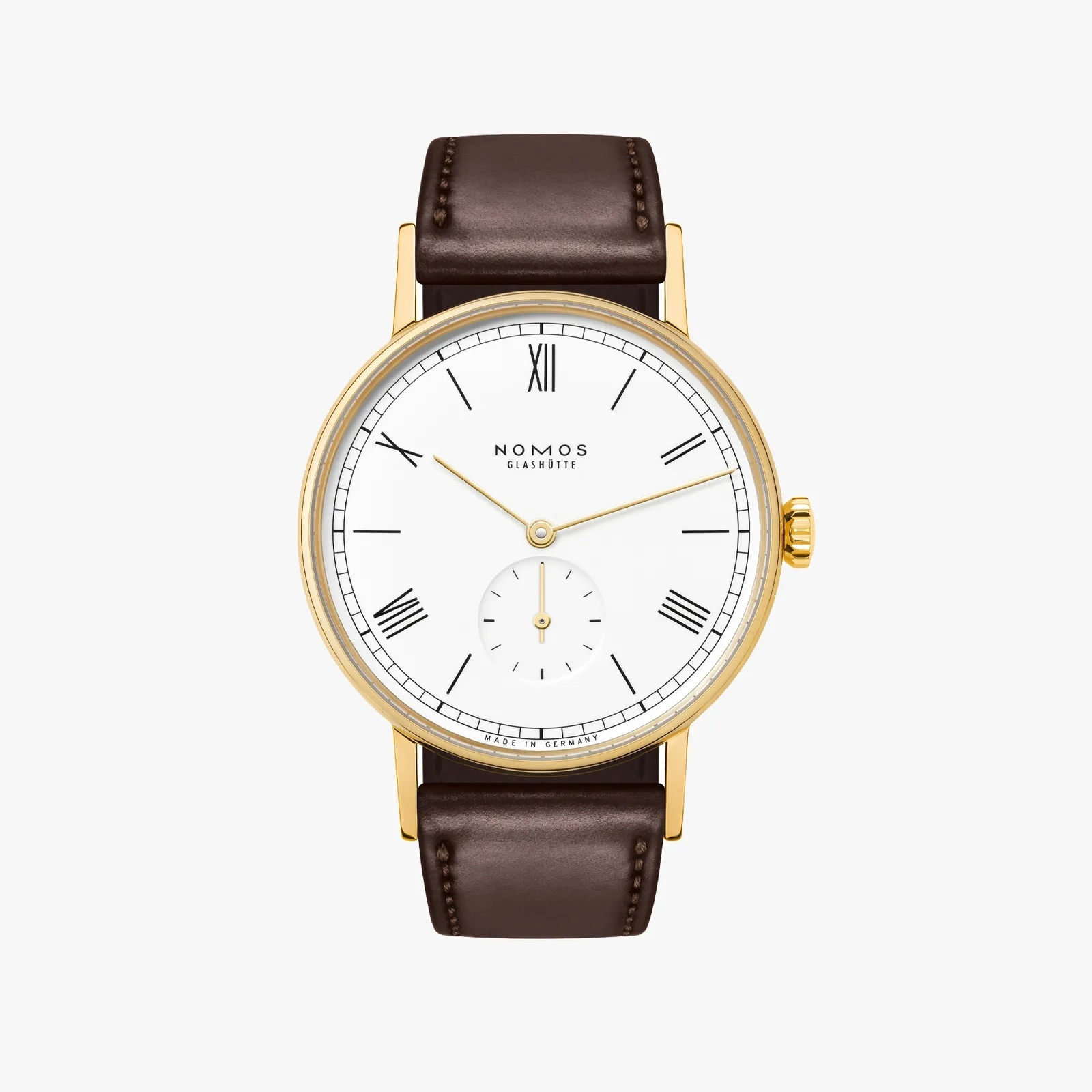 Nomos Glashütte 216 : Ludwig Gold Enamel White Doré