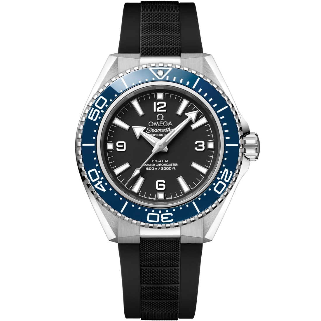 Omega 217.32.42.21.01.002 : Seamaster Planet Ocean 600M Co-Axial 42 Stainless Steel - Blue / Black / Rubber