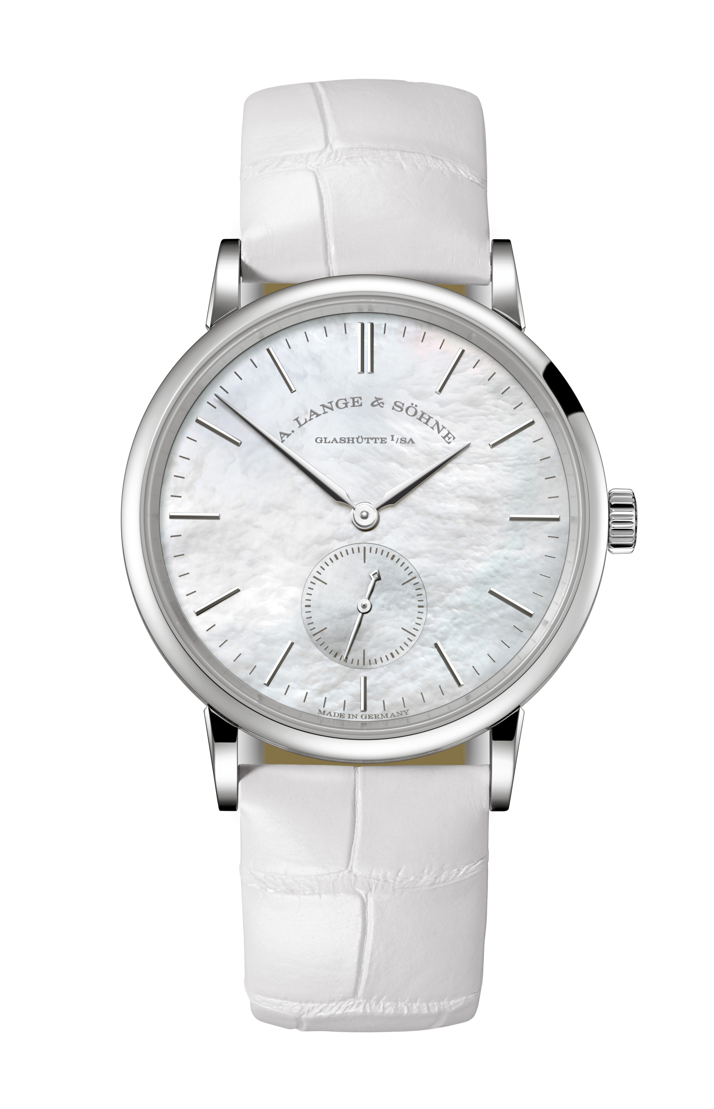 A. Lange & Söhne 219.047 : Saxonia 35 White Gold / MOP