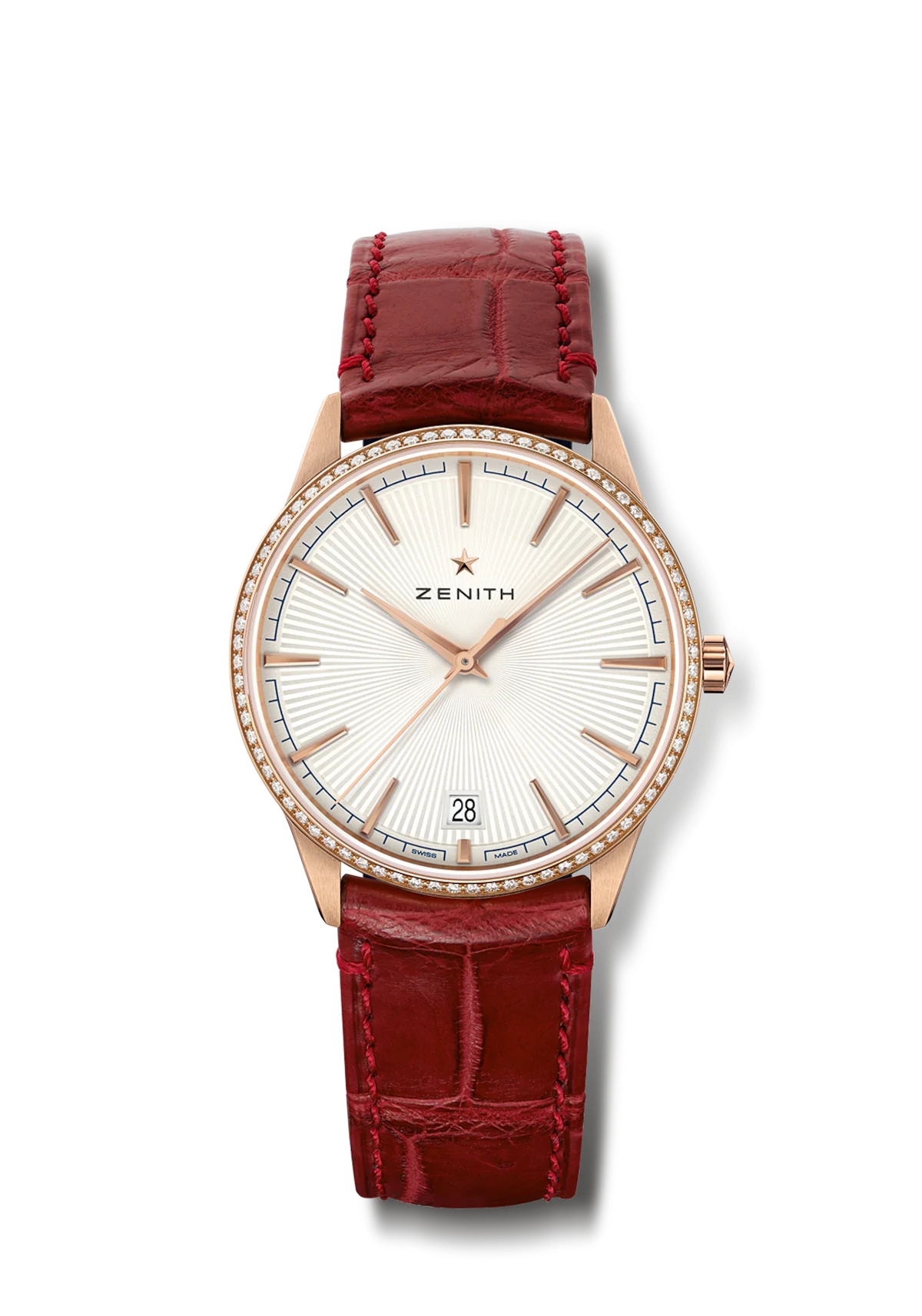 Zenith 22.3200.670/01.C831 : Elite Classic 36 Rose Gold / Silver